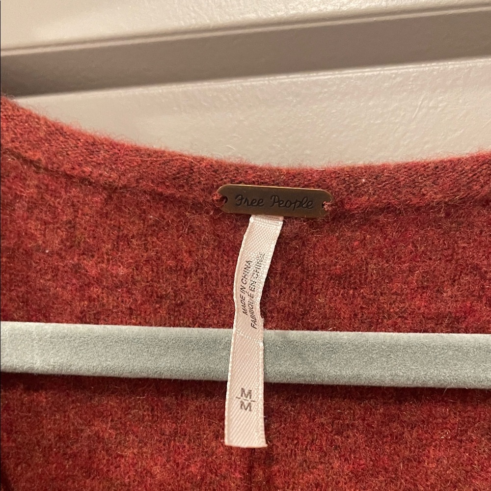 Free People Women's Rust Sweater
